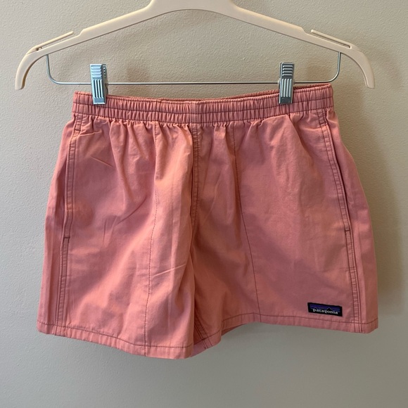 Patagonia Funhoggers Shorts in Sunfade Pink - Sz XS, Light Pink/Rose - Picture 2 of 6